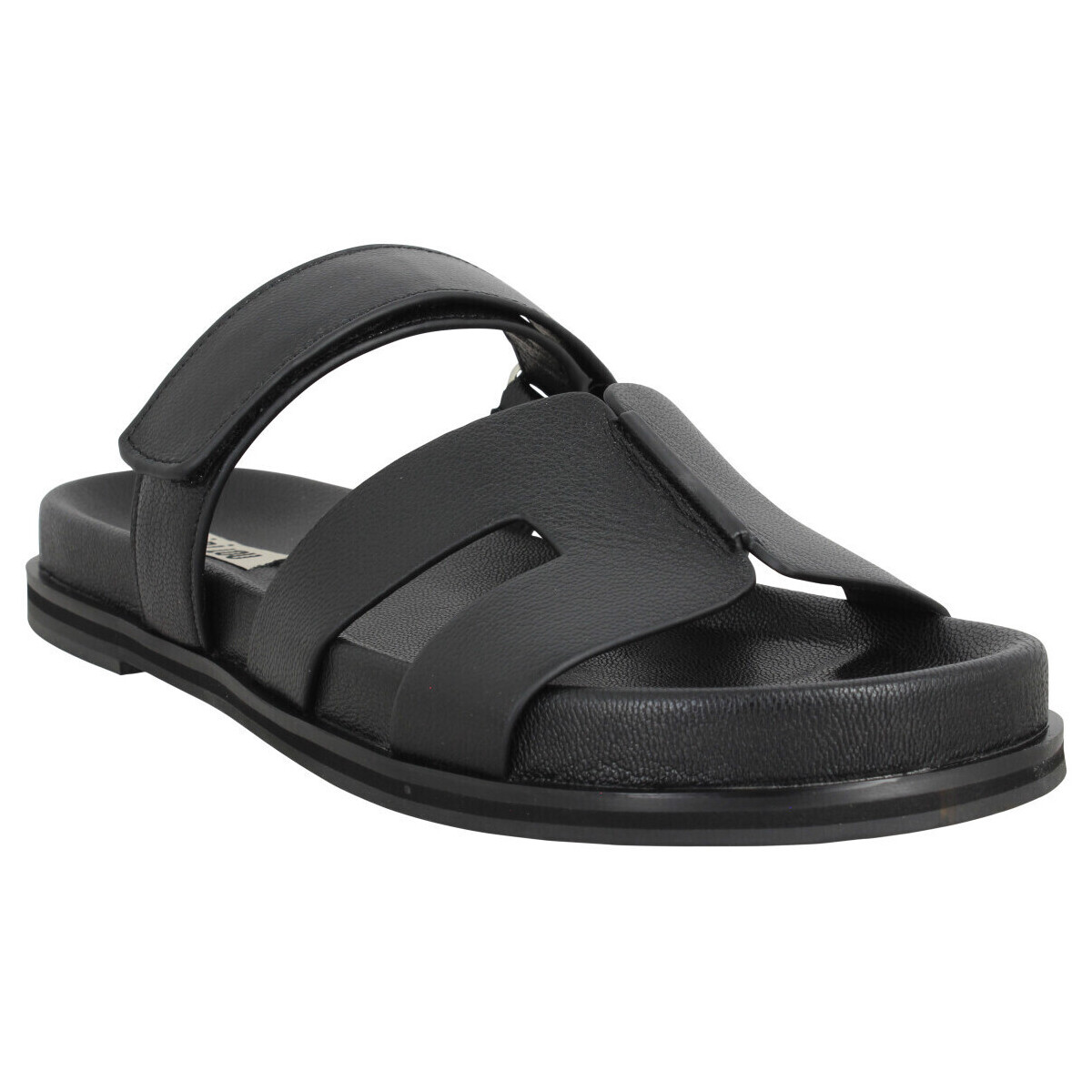 Pantofi Femei Papuci de vară Bibi Lou 525 Cuir Femme Noir Negru