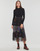 Îmbracaminte Femei Rochii lungi Desigual NASDAQ Negru / Multicolor
