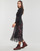 Îmbracaminte Femei Rochii lungi Desigual NASDAQ Negru / Multicolor