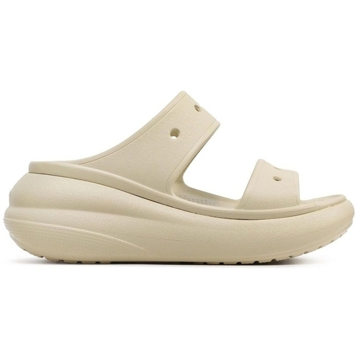 Pantofi Femei Papuci de vară Crocs CLASSIC CRUSH SANDAL Bej