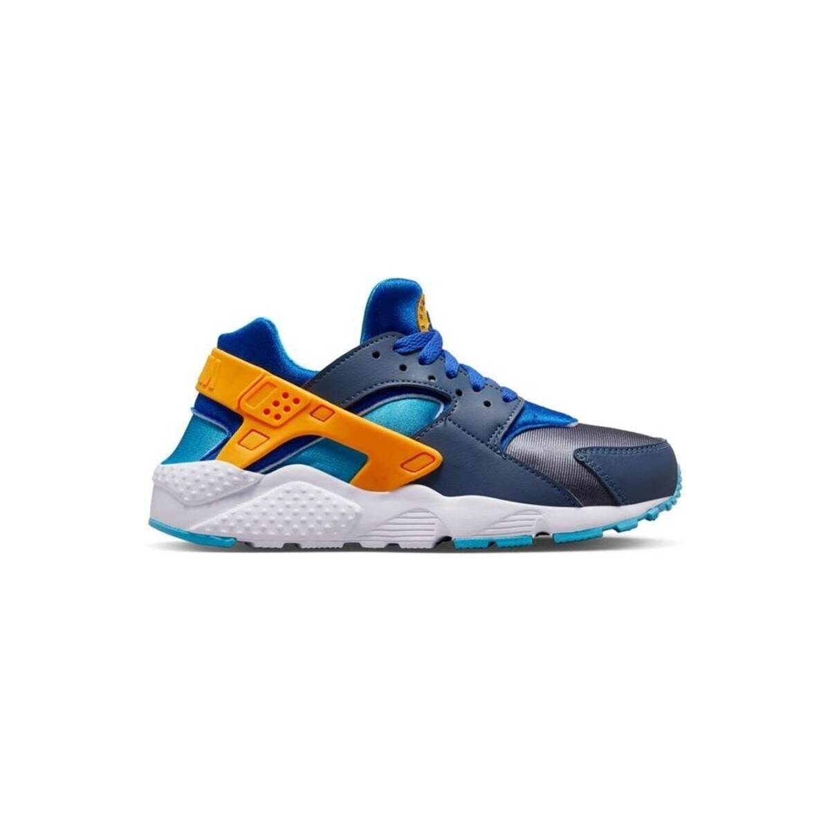 Pantofi Copii Pantofi sport Casual Nike Air Huarache Run JR Portocalie, Albastru marim