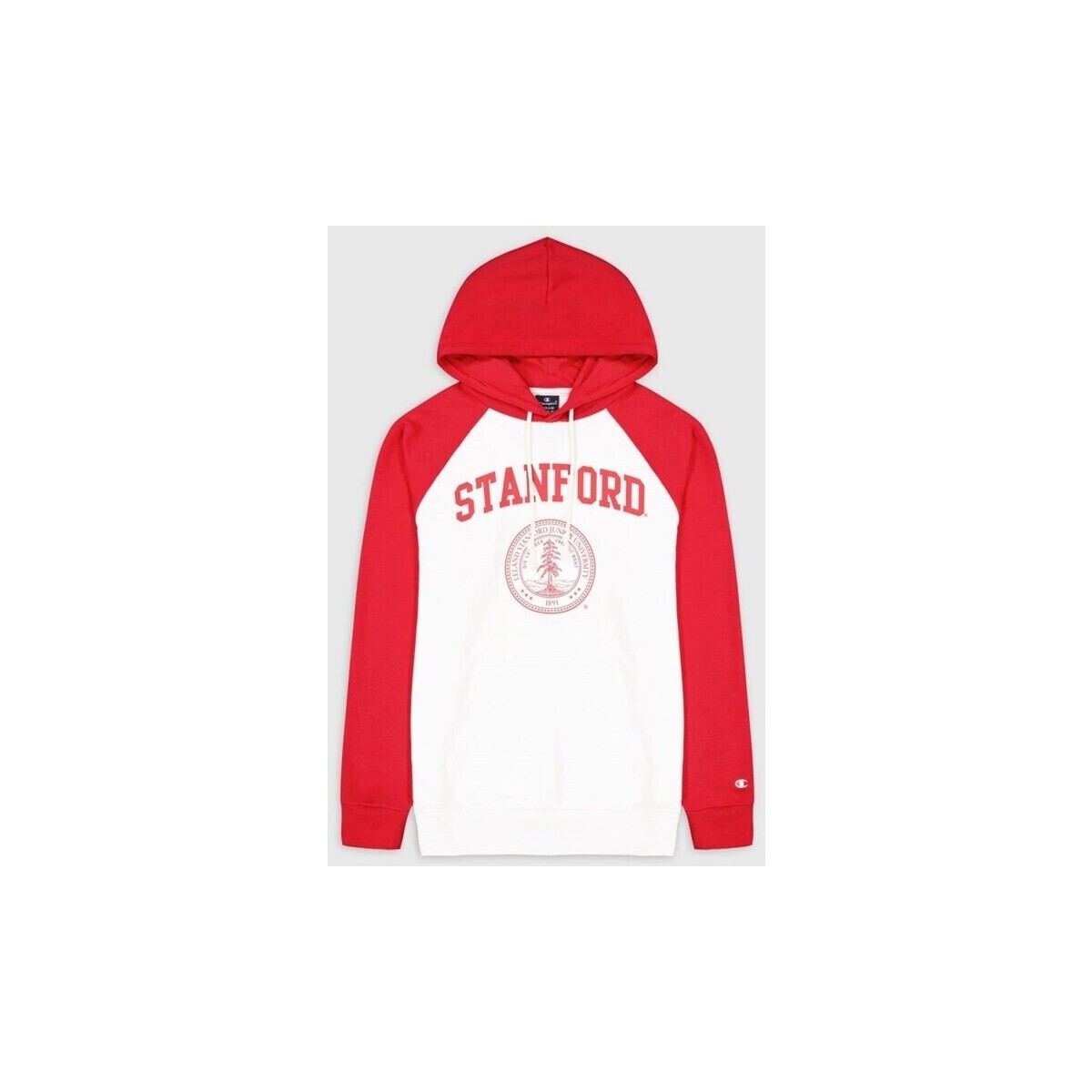 Îmbracaminte Bărbați Hanorace  Champion Stanford University Hooded Sweatshirt Alb, Roșii