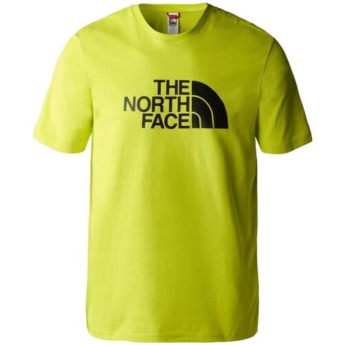 Îmbracaminte Bărbați Tricouri mânecă scurtă The North Face M SS Easy Tee galben