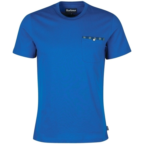 Îmbracaminte Bărbați Tricouri & Tricouri Polo Barbour Tayside T-Shirt - Monaco Blue albastru