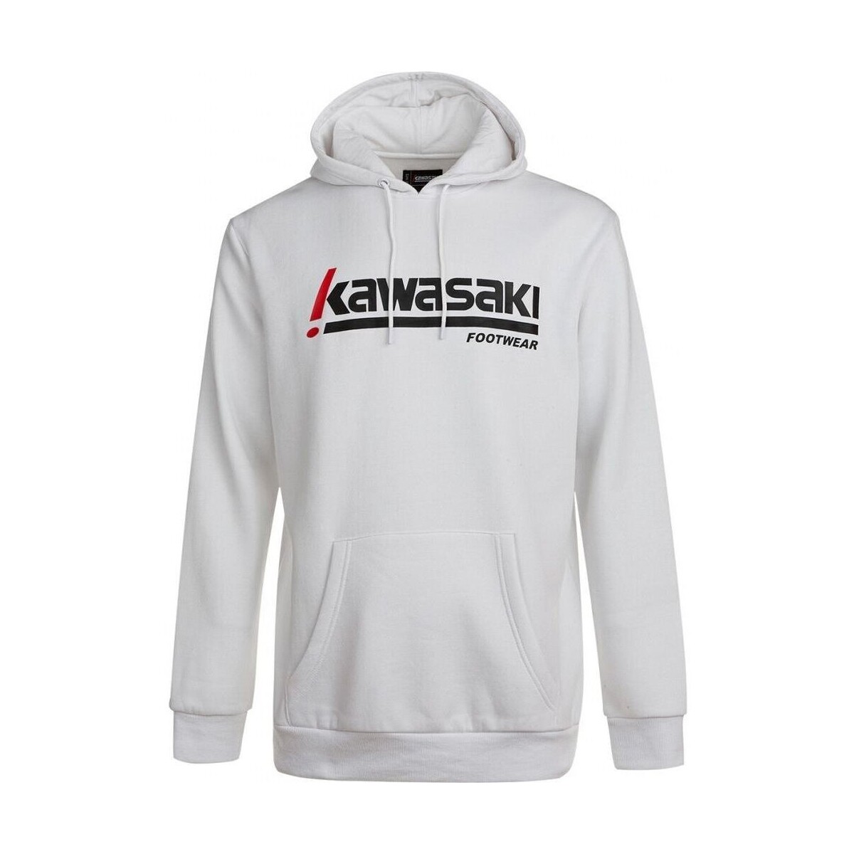 Îmbracaminte Bărbați Pulovere Kawasaki Killa Unisex Hooded Sweatshirt K202153 1002 White Alb
