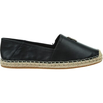 Pantofi Femei Espadrile Tommy Hilfiger Essential Leather Negru