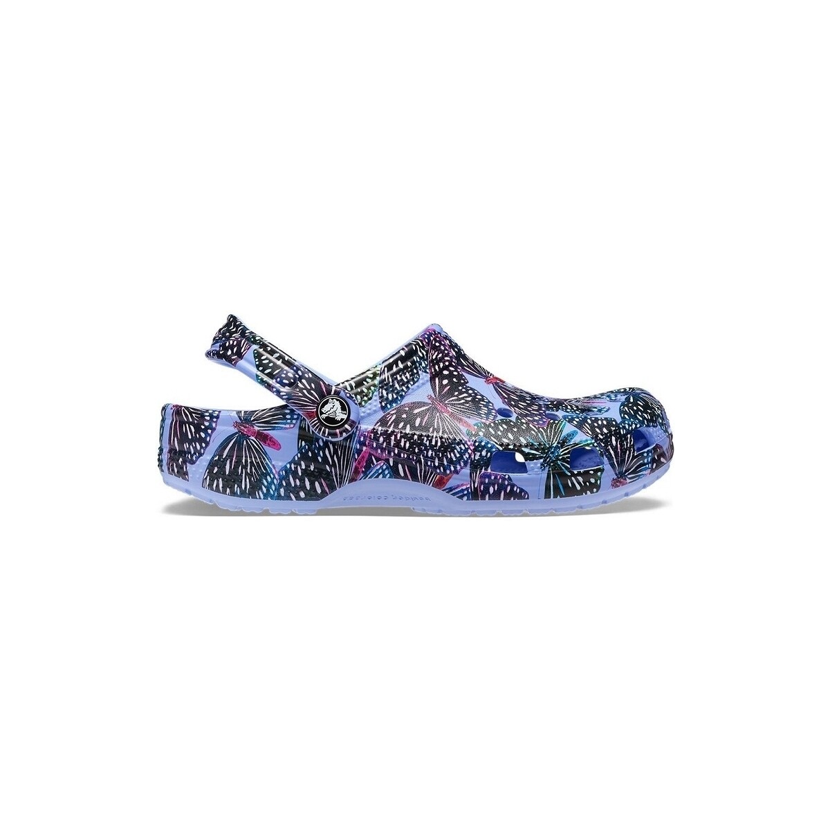 Pantofi Femei Papuci de vară Crocs CLASSIC BUTTERFLY CLOG violet
