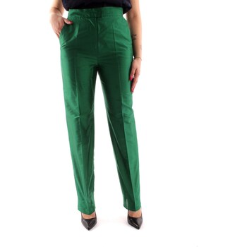 Îmbracaminte Femei Pantaloni de costum Maxmara Studio CALADIO verde