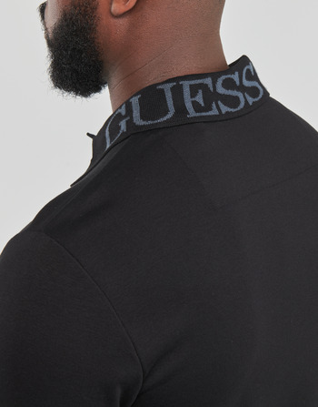 Guess OLIVER LS POLO Negru