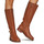 Pantofi Femei Cizme casual Lauren Ralph Lauren HALLEE-BOOTS-TALL BOOT Coniac