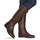Pantofi Femei Cizme casual Lauren Ralph Lauren JUSTINE-BOOTS-TALL BOOT Coniac