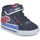 Pantofi Băieți Pantofi sport stil gheata Geox B KILWI BOY D Albastru / Roșu