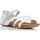 Pantofi Femei Sandale Interbios SANDALE  4476 Alb