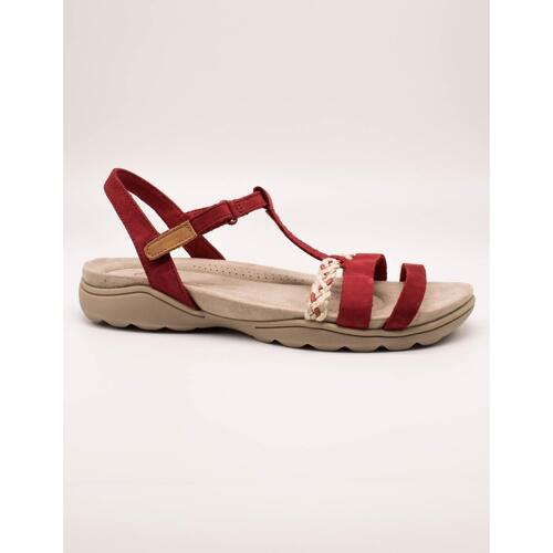 Pantofi Femei Sandale Clarks  roșu
