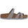 Pantofi Femei Papuci de vară Birkenstock FRANCA DOCE GREY NUBUCK CALZ S Gri