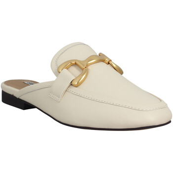 Pantofi Femei Papuci de vară Bibi Lou 570 Cuir Femme Off White Alb