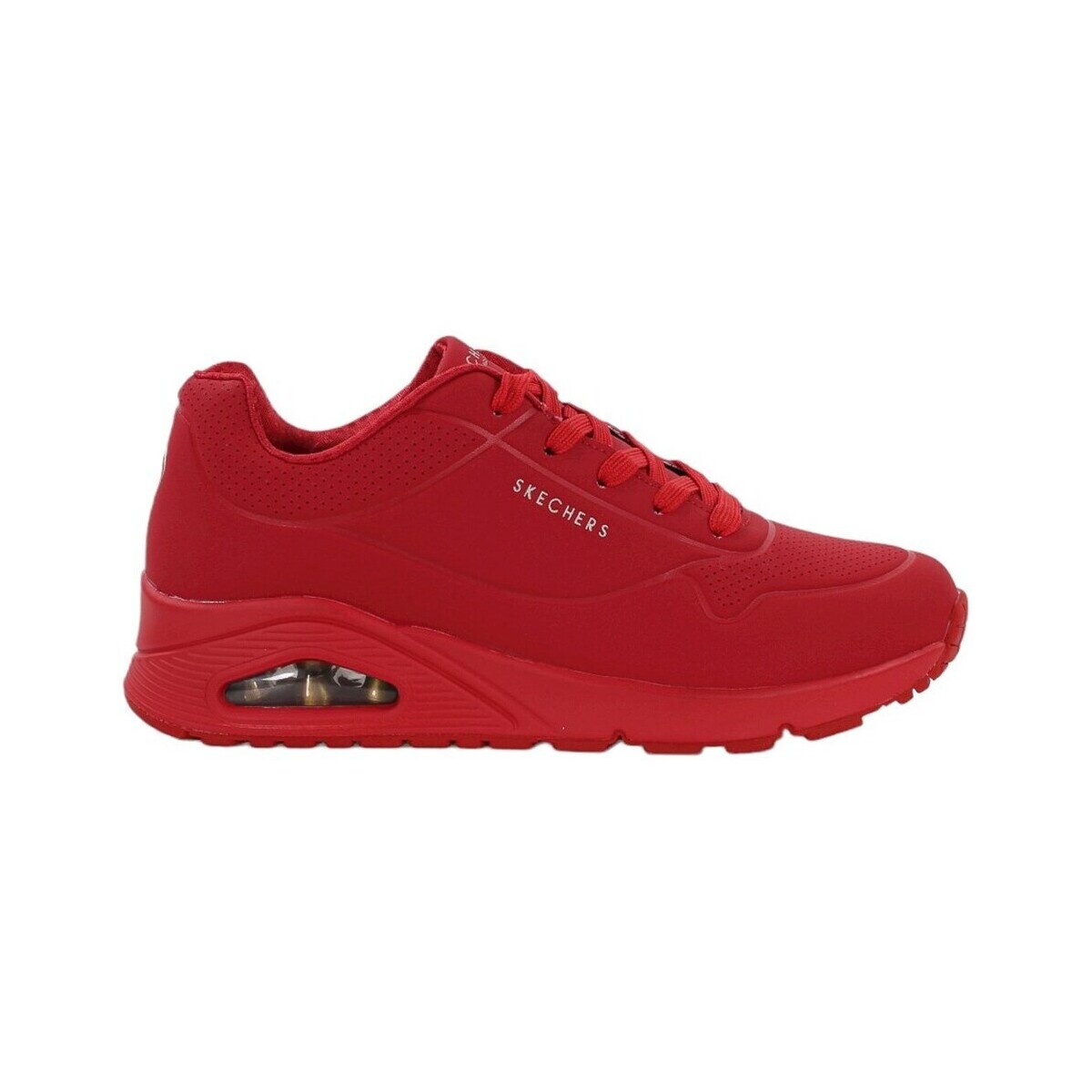 Pantofi Copii Pantofi sport Casual Skechers Uno Stand ON Air roșu