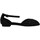 Pantofi Femei Balerin și Balerini cu curea Alma Blue V23BL1090 Negru