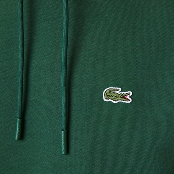 Lacoste Organic Brushed Cotton Hoodie - Vert verde