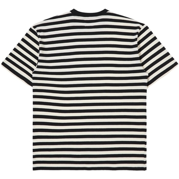 Edwin Basic Stripe T-Shirt - Black/White Multicolor