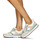 Pantofi Femei Pantofi sport Casual Levi's OATS REFRESH S Alb / Verde / Portocaliu