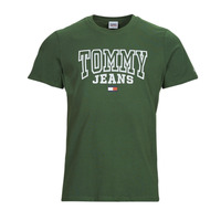 Îmbracaminte Bărbați Tricouri mânecă scurtă Tommy Jeans TJM RGLR ENTRY GRAPHIC TEE Verde
