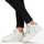 Pantofi Femei Pantofi sport stil gheata Versace Jeans Couture 75VA3SJ1 Alb / Argintiu
