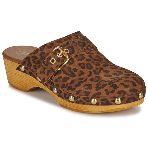 Pantofi Femei Saboti Betty London PAQUITA Leopard