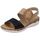 Pantofi Femei Sandale Remonte R6853 Bej