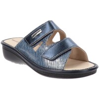 Pantofi Femei Papuci de vară Valleverde VV-37109 albastru