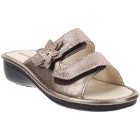 Pantofi Femei Papuci de vară Valleverde VV-37108 Bej