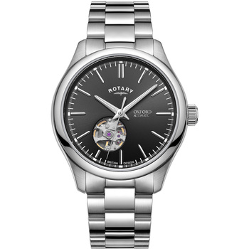 Ceasuri & Bijuterii Bărbați Ceasuri Analogice Rotary GB05095/04, Automatic, 40mm, 5ATM Argintiu