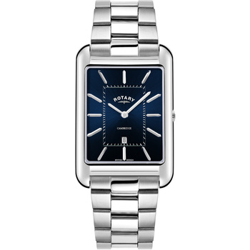 Ceasuri & Bijuterii Bărbați Ceasuri Analogice Rotary GB05280/05, Quartz, 29mm, 5ATM Argintiu
