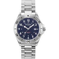 Ceasuri & Bijuterii Bărbați Ceasuri Analogice Rotary GB05475/52, Quartz, 40mm, 10ATM Argintiu