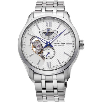 Ceasuri & Bijuterii Bărbați Ceasuri Analogice Orient RE-AV0B01S00B, Automatic, 41mm, 10ATM Argintiu