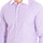 Îmbracaminte Bărbați Cămăsi mânecă lungă CafÃ© Coton BOUSCAULT18-101WHLS violet