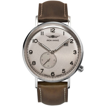 Ceasuri & Bijuterii Bărbați Ceasuri Analogice Iron Annie 5934-5, Quartz, 41mm, 5ATM Argintiu