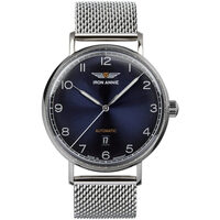 Ceasuri & Bijuterii Bărbați Ceasuri Analogice Iron Annie 5954M-4, Automatic, 40mm, 5ATM Argintiu