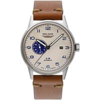 Ceasuri & Bijuterii Bărbați Ceasuri Analogice Iron Annie 5368-5, Automatic, 42mm, 5ATM Argintiu