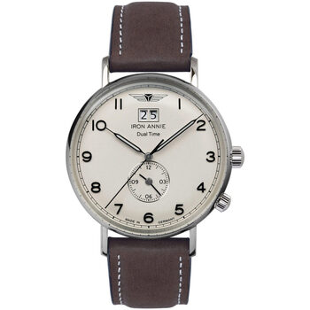 Ceasuri & Bijuterii Bărbați Ceasuri Analogice Iron Annie 5940-5, Quartz, 40mm, 5ATM Argintiu