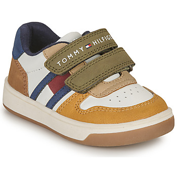 Pantofi Băieți Pantofi sport Casual Tommy Hilfiger T1B9-33099-1269A330 Ecru / Multicolor