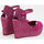 Pantofi Femei Sandale La Valeta Charlene peep toe roz