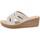 Pantofi Femei Papuci de vară Inblu GM000047 Alb
