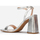 Pantofi Femei Sandale La Modeuse 65836_P152678 Argintiu