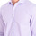 Îmbracaminte Bărbați Cămăsi mânecă lungă CafÃ© Coton JUNO17-33LS violet