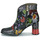 Pantofi Femei Botine Laura Vita GUCSTOO Negru / Multicolor
