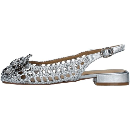 Pantofi Femei Balerin și Balerini cu curea Alma En Pena V23194 Argintiu