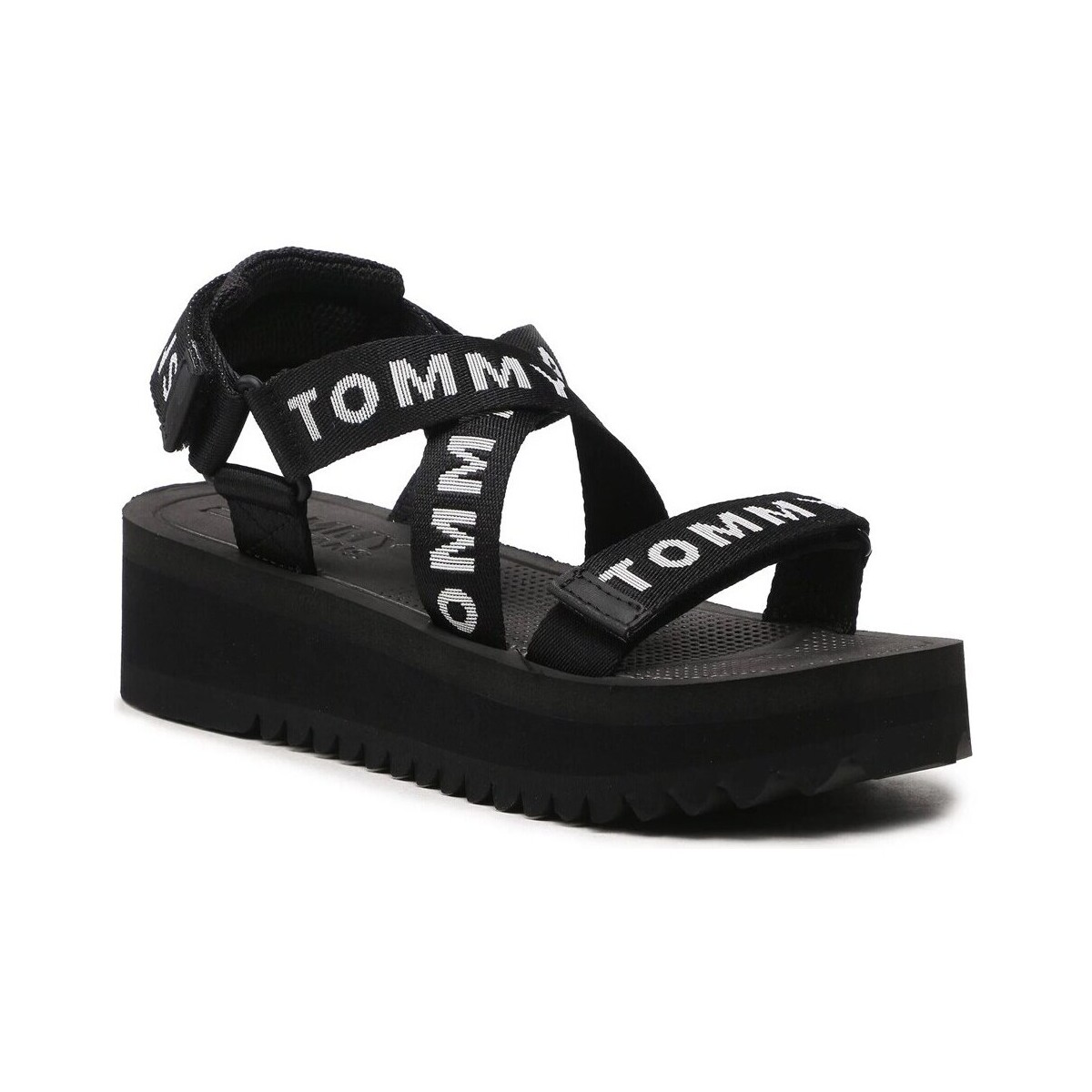 Pantofi Femei Sandale Tommy Hilfiger EN0EN02119 0GJ Negru