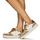 Pantofi Femei Pantofi sport Casual Victoria 1258222CUERO Alb / Maro / Auriu