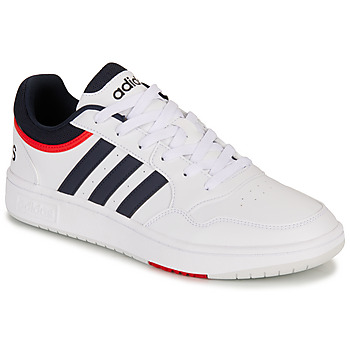 Pantofi Bărbați Pantofi sport Casual Adidas Sportswear HOOPS 3.0 Alb / Albastru / Roșu